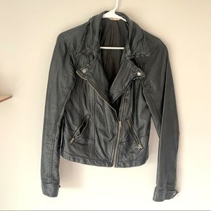 Hollister Leather Jacket
